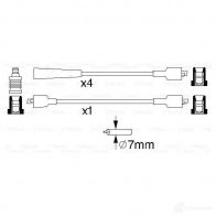 Высоковольтные провода зажигания, комплект BOSCH B 828 EZKECXX 0986356828 335614 - Изображение 5