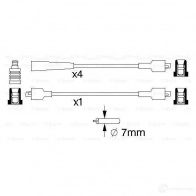 Высоковольтные провода зажигания, комплект BOSCH 335774 B 117 2T0ZJT 0986357117 - Изображение 5