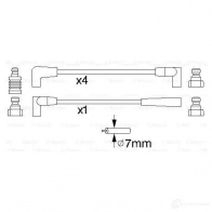 Высоковольтные провода зажигания, комплект BOSCH B 822 GXJLA 0986356822 335608 - Изображение 5