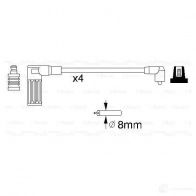 Высоковольтные провода зажигания, комплект BOSCH 335531 B 738 0986356738 UIF8BYJ - Изображение 5