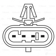 Лямбда зонд, кислородный датчик BOSCH LS 6827 0258006827 312420 0 258 986 602 - Изображение 6