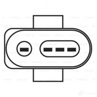 Лямбда зонд, кислородный датчик BOSCH 311811 LS 3813 0258003813 0 258 986 507 - Изображение 4