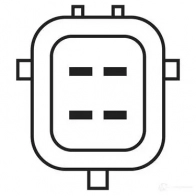 Лямбда зонд, кислородный датчик BOSCH LS 3687 311749 0 258 986 503 0258003687 - Изображение 2