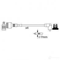 Рассеиватель заднего фонаря BOSCH 322898 0319329414 4047024078901 0W QK4B