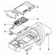 Расходомер воздуха BOSCH 0280218113 GDANQ2 HFM-5-4. 7 318581 - Изображение 7