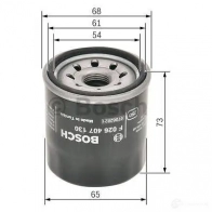 Масляный фильтр BOSCH 0J0ZZ f026407130 P 7130 370634 - Изображение 4