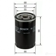 Масляный фильтр BOSCH P 7077 EPNJ5R 370584 f026407077 - Изображение 4