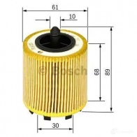 Масляный фильтр BOSCH 370541 P 7016 f026407016 OF-OPE-3 - Изображение 4