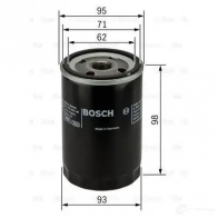 Масляный фильтр BOSCH N-5 337662 ON 024 0986452024 - Изображение 3