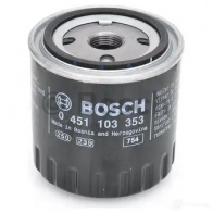 Масляный фильтр BOSCH P 3353 329250 0451103353 A47KIJ - Изображение 3