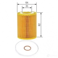 Масляный фильтр BOSCH P 7173 f026407173 370663 UI9RB - Изображение 10