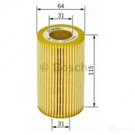 Масляный фильтр BOSCH P 9119 348722 AD9LVK 1457429119 - Изображение 4