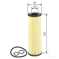 Масляный фильтр BOSCH 370636 P 7132 f026407132 OF-MB-15 - Изображение 3
