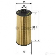 Масляный фильтр BOSCH 348799 1457429301 P 9301 OF-VW-10 - Изображение 4