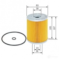 Масляный фильтр BOSCH OF-VW-6 348713 1457429103 72184 - Изображение 5