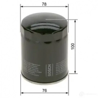 Масляный фильтр BOSCH 1437240972 W ELDJH f026407271 - Изображение 6