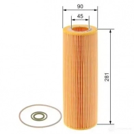 Масляный фильтр BOSCH f026407196 1193530055 U81FO P719 6 - Изображение 3