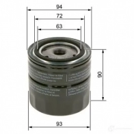 Масляный фильтр BOSCH 09864b7033 1437240975 F5R S7 - Изображение 6