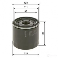 Масляный фильтр BOSCH 1437240986 09864b7047 VDF 6L - Изображение 6