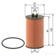 Масляный фильтр BOSCH KFJ2 C 1437240909 09864b7009 - Изображение 3