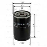 Масляный фильтр BOSCH f026407049 370560 MU4F0OF P 7049 - Изображение 6