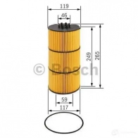 Масляный фильтр BOSCH f026407192 LZ787 370676 P 7192 - Изображение 5
