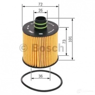 Масляный фильтр BOSCH 5CGO5G f026407108 370612 P 7108 - Изображение 4