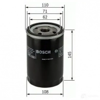 Масляный фильтр BOSCH P 3201 PWHWJ0S 329309 0451203201 - Изображение 4