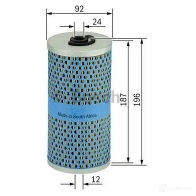 Масляный фильтр BOSCH 1457429265 72126 348784 OF-MB-12 - Изображение 3