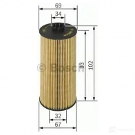 Масляный фильтр BOSCH f026407010 P 7010 370535 OF-BMW-13 - Изображение 3