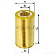 Масляный фильтр BOSCH f026407008 370534 OF-MB-14 P 7008 - Изображение 4