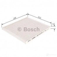 Салонный фильтр BOSCH 1987432254 M 2254 351149 DW5HU - Изображение 4