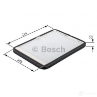 Салонный фильтр BOSCH DY6RY2 1987432033 350980 M 2033 - Изображение 4
