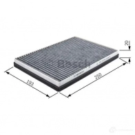 Салонный фильтр BOSCH M 2058 351001 H6X40U 1987432058 - Изображение 5