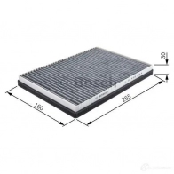 Салонный фильтр BOSCH 1987432059 351002 E1SVE5 M 2059 - Изображение 4