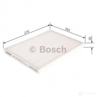 Салонный фильтр BOSCH M 2236 351136 1987432236 X373ZB - Изображение 4