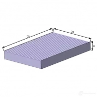 Салонный фильтр BOSCH 351161 1987432269 M 2269 DR1BWQ1 - Изображение 2