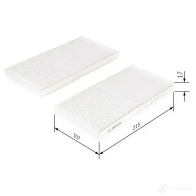 Салонный фильтр BOSCH W6054 1987432277 351168 M 2277 - Изображение 4