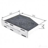 Салонный фильтр BOSCH 351287 IFOUR R 2597 1987432597 - Изображение 4