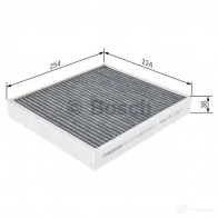 Салонный фильтр BOSCH 1987435502 R 5502 R5502 351350 - Изображение 5