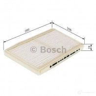 Салонный фильтр BOSCH 351128 1987432225 M 2225 TGX7V - Изображение 5