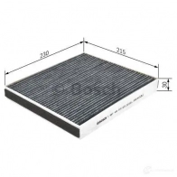 Салонный фильтр BOSCH 1987432319 RYD04S 351187 R 2319 - Изображение 2