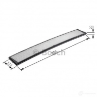 Салонный фильтр BOSCH MCD33 351061 M 2124 1987432124 - Изображение 4