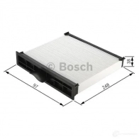 Салонный фильтр BOSCH 351078 1987432160 M 2160 Q2QG3 - Изображение 4