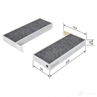 Салонный фильтр BOSCH 351367 1987435525 R 5525 R5525 - Изображение 9