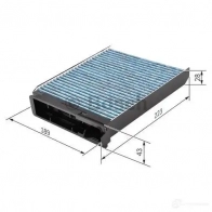 Салонный фильтр BOSCH 0986628502 WE02I5K 343533 A 8502 - Изображение 6