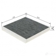 Салонный фильтр BOSCH 3U3QOY3 351267 1987432499 R 2499 - Изображение 5