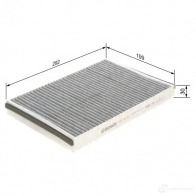 Салонный фильтр BOSCH R 5514 R5514 351359 1987435514 - Изображение 6