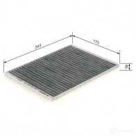 Салонный фильтр BOSCH 1193504902 1987435553 R 5553 JSK6W5 - Изображение 4