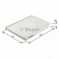 Салонный фильтр BOSCH 1987432406 R 2406 D3FCR5K 351237 - Изображение 3